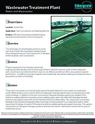 FRP Swirl Concentrators - Wastewater Treatment
